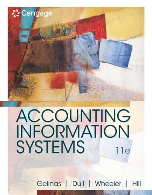 Accounting Information Systems 11 (Hardcover) by Gelinas, Ulric textbook cover